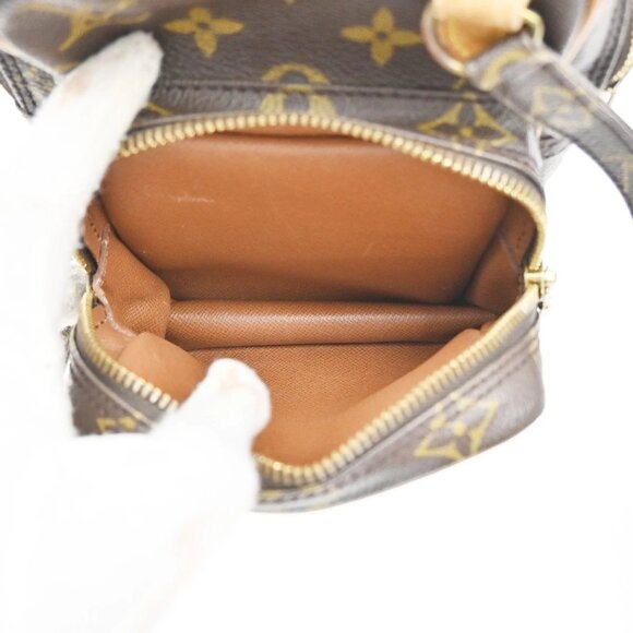 LOUIS VUITTON Mini Amazon Shoulder Bag Monogram Leather Brown M45238 85KA801 - Picture 12 of 16